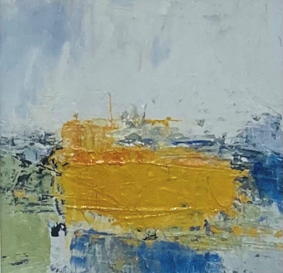 'Wee Yellow Boat' by artist Elaine Cunningham
